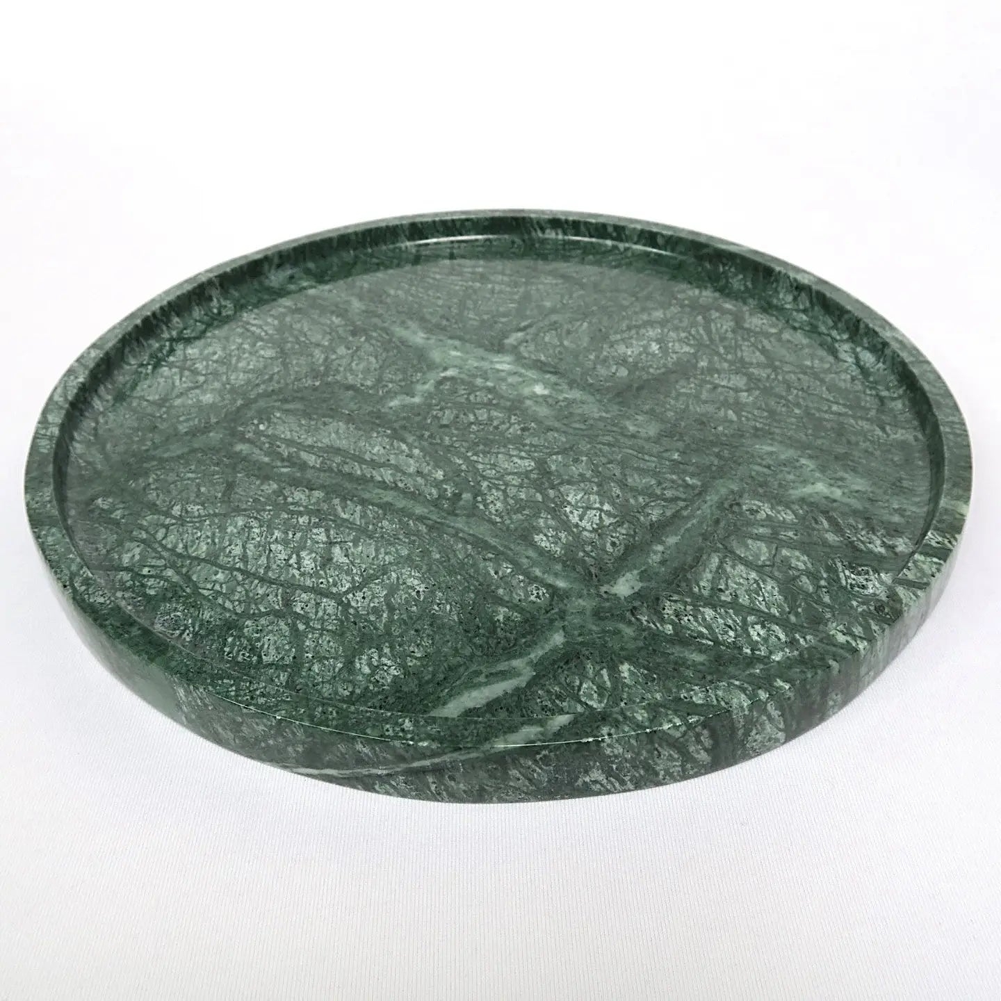 Round Verde Tray