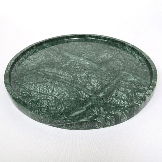 Green Round Tray