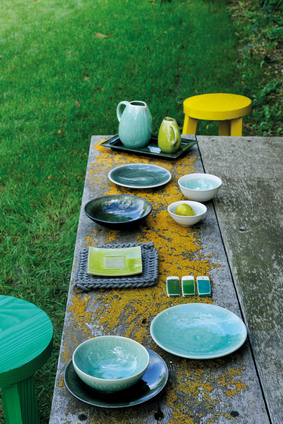 XL Tourron Jade Bord