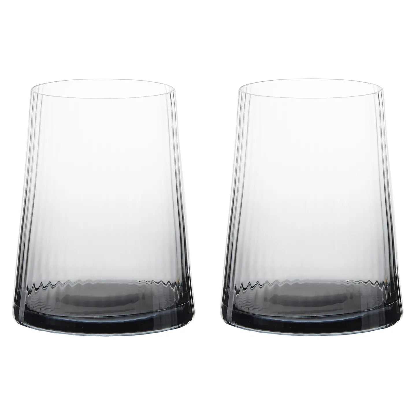 Smoke water glass box of 6